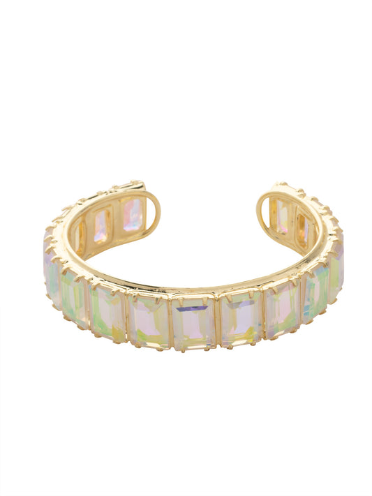 Sorrelli CAB Julianna Emerald Cut Cuff Bracelet