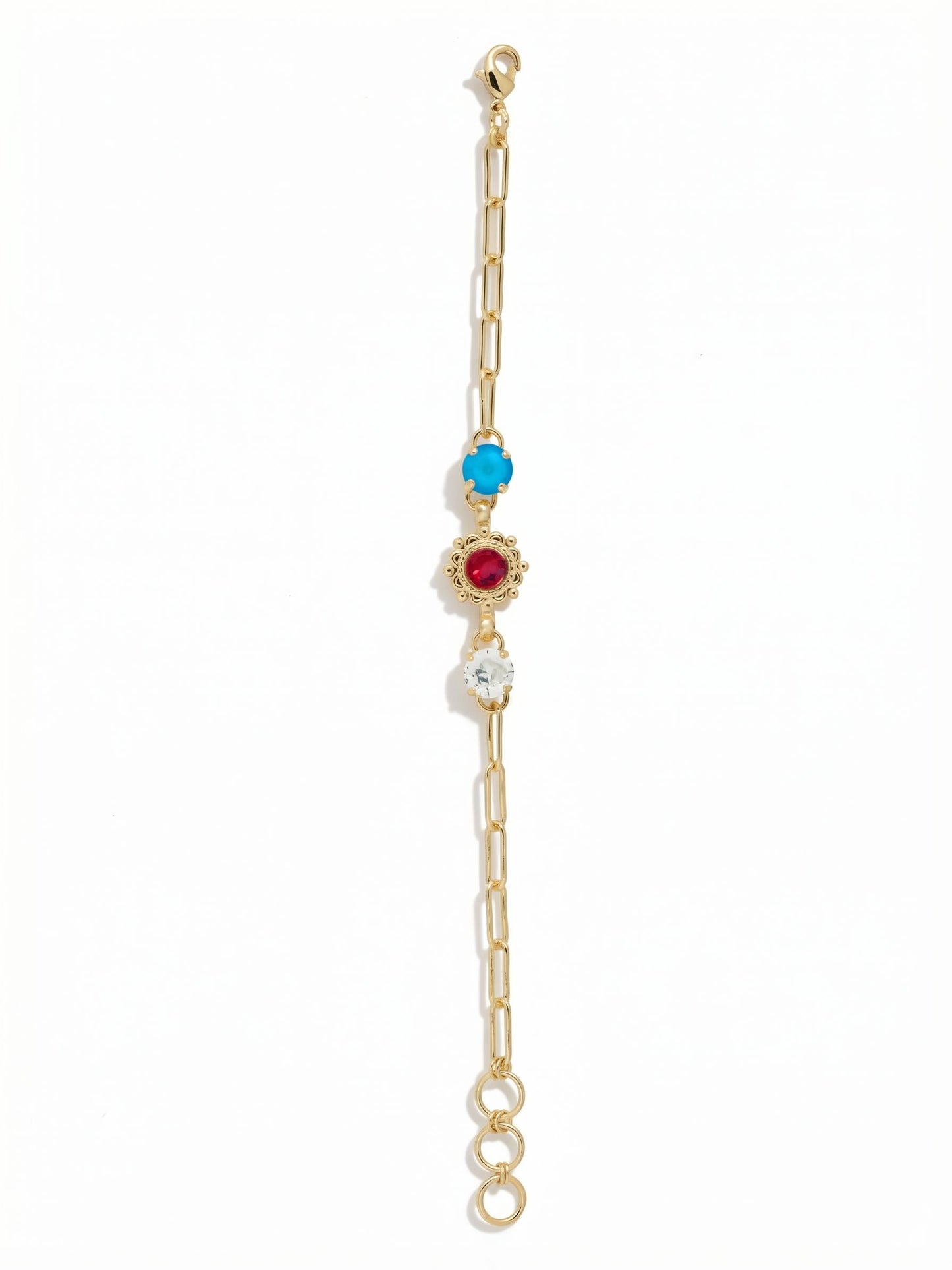 Sorrelli Stars and Stripes Forsythia Tennis Bracelet