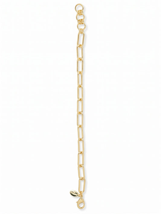 Sorrelli Bare Metallic Chunky Paperclip Tennis Bracelet