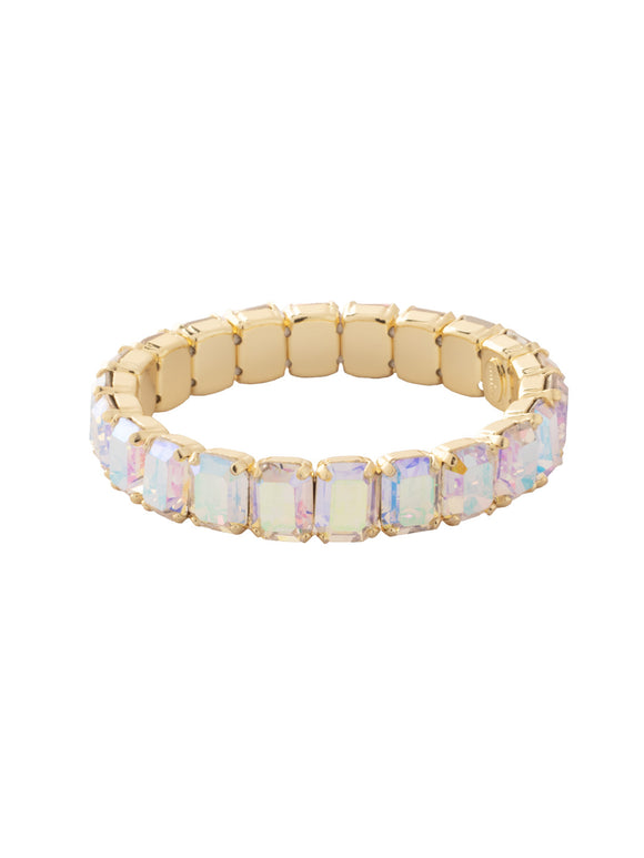 Sorrelli Crystal Aurora Borealis 7 inch Octavia Stretch Bracelet