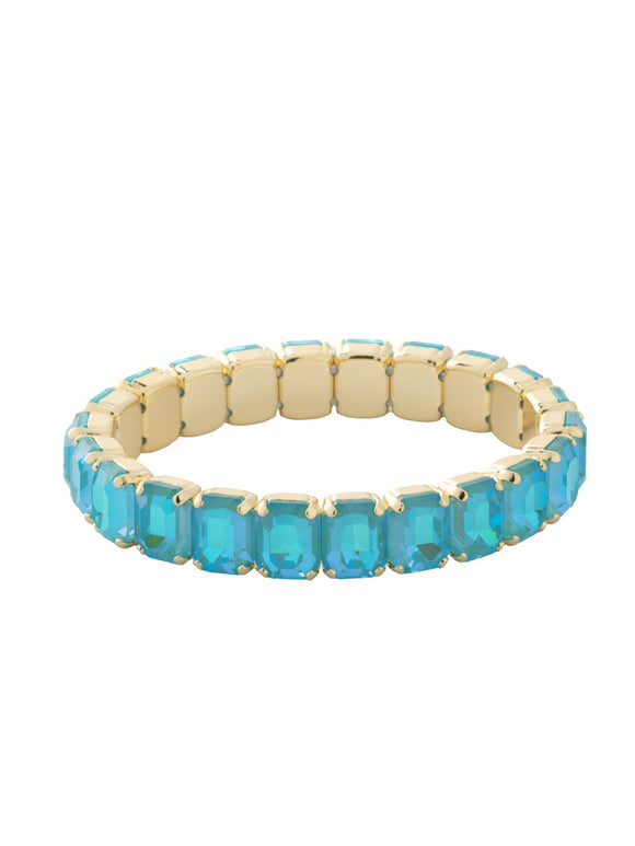 Sorrelli Summer Blue Delite 7 inch Octavia Stretch Bracelet