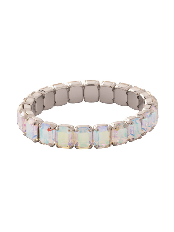 Sorrelli Crystal Aurora Borealis 7 inch Octavia Stretch Bracelet