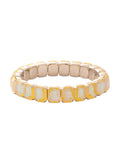 Sorrelli Light Topaz Delite 7 inch Octavia Stretch Bracelet