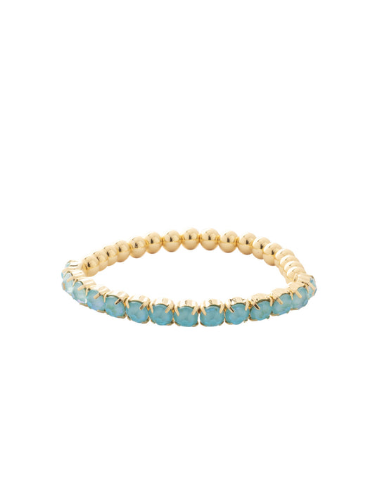 Sorrelli Summer Blue Delite Mini Crystal Mini Zola Stretch Bracelet