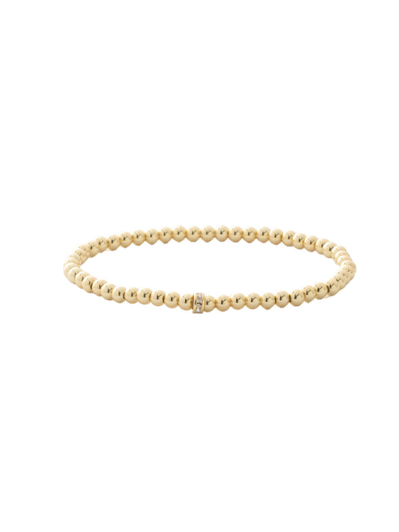 Sorrelli Crystal Mini Zola Charm Stretch Bracelet