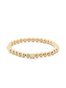 Sorrelli Crystal Aurora Borealis Mini Single Crystal Stretch Bracelet