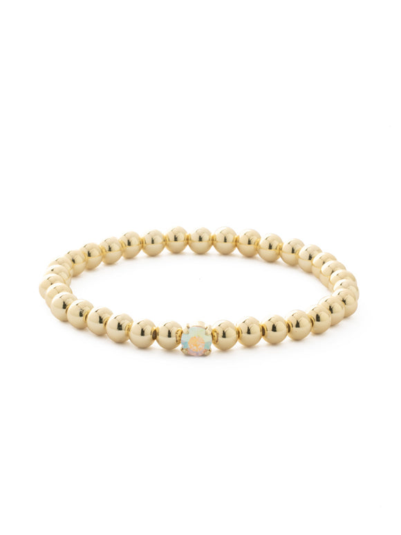 Sorrelli Crystal AB Mini Single Crystal Stretch Bracelet