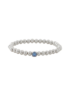 Sorrelli Ocean Delite Mini Single Crystal Stretch Bracelet