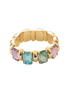 Sorrelli Confetti Loisa Emerald Stretch Bracelet