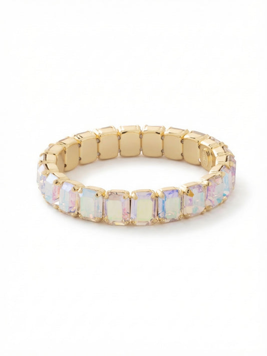 Sorrelli Crystal Aurora Borealis 8 inch Octavia Stretch Bracelet