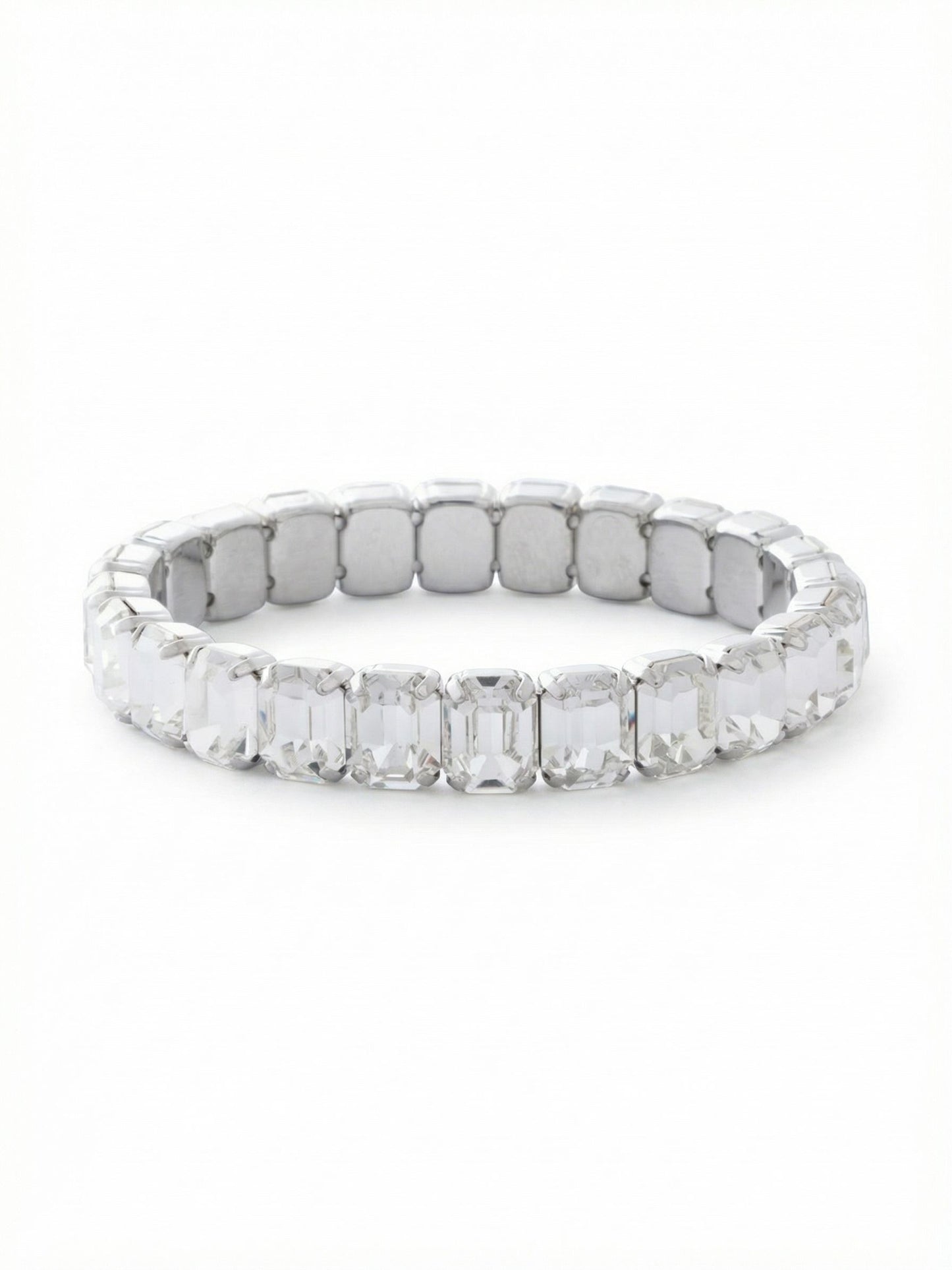 Sorrelli Crystal 8 inch Octavia Stretch Bracelet