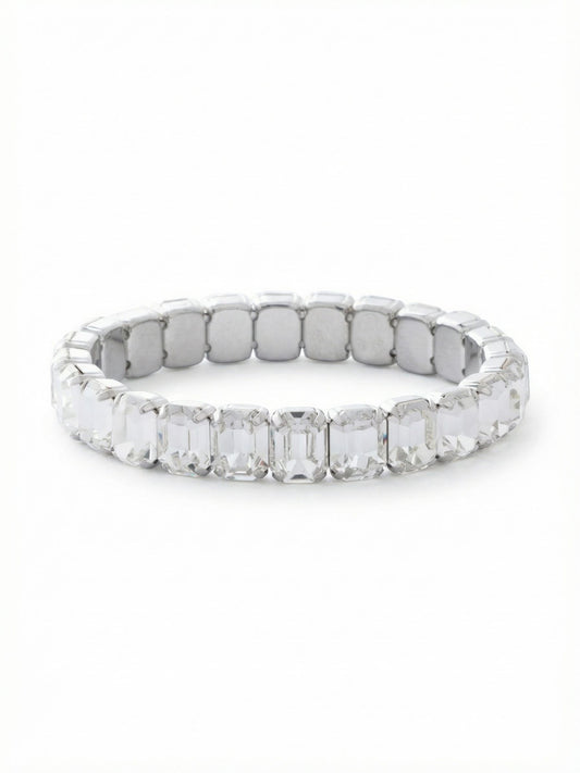 Sorrelli Crystal 8 inch Octavia Stretch Bracelet