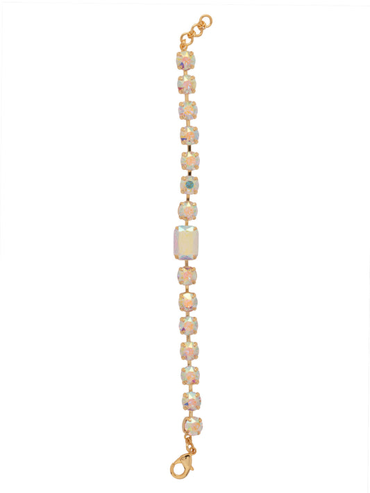 Sorrelli Crystal Aurora Borealis Anya Tennis Bracelet