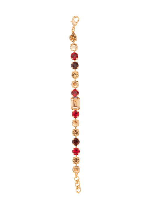 Sorrelli Maple Syrup Anya Tennis Bracelet