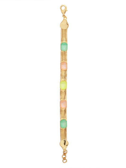 Sorrelli Mango Mint Sadie Tennis Bracelet