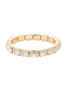 Sorrelli Crystal Easton Emerald Cut Stretch Bracelet