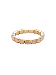 Sorrelli Dark Champagne Easton Emerald Cut Stretch Bracelet