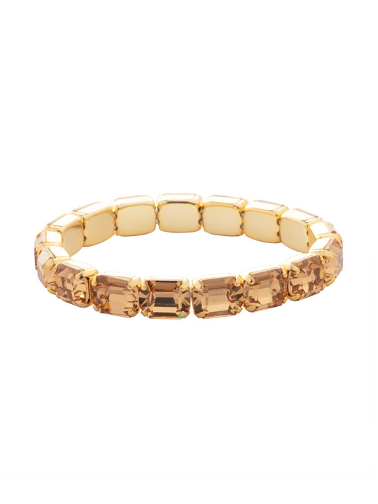 Sorrelli Light Colorado 7 Inch Easton Emerald Cut Stretch Bracelet