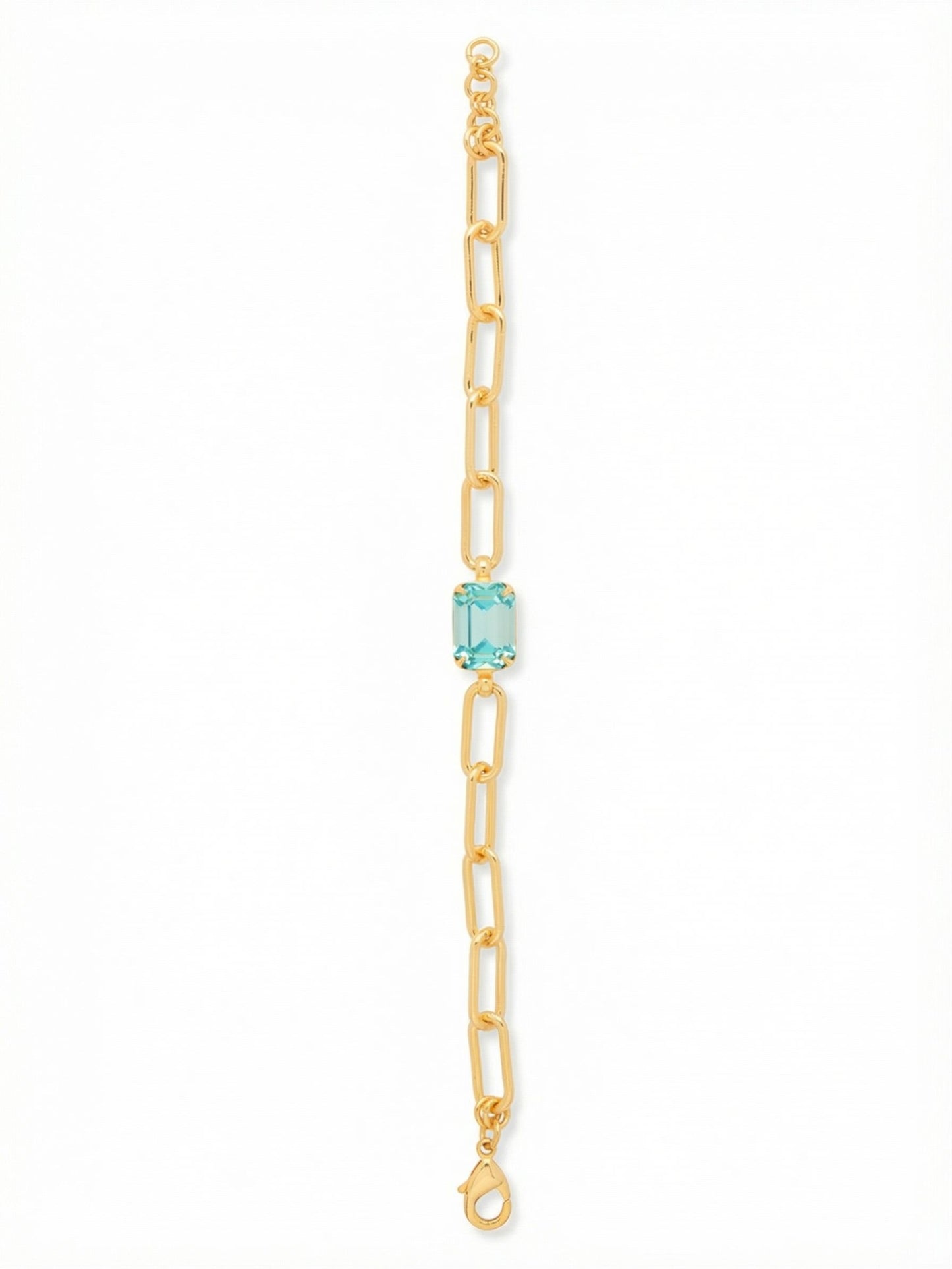 Sorrelli Aquamarine Nia Tennis Bracelet