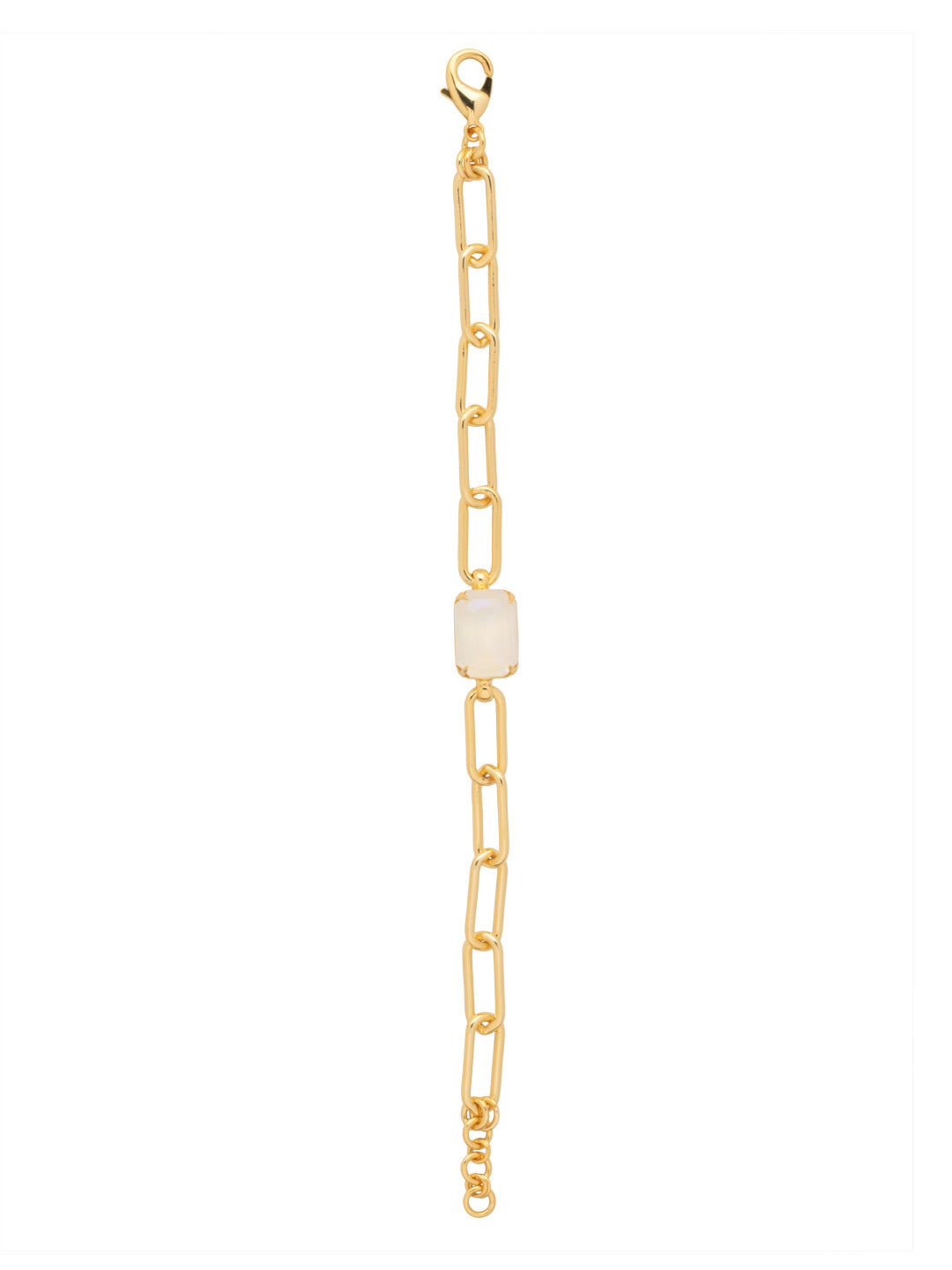 Sorrelli Ultra White Aurora Borealis Nia Tennis Bracelet