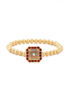 Sorrelli Maple Syrup Autumn Stretch Bracelet