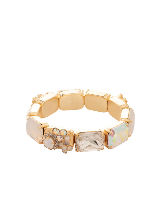 Sorrelli Icicle Claire Emerald Cut Stretch Bracelet