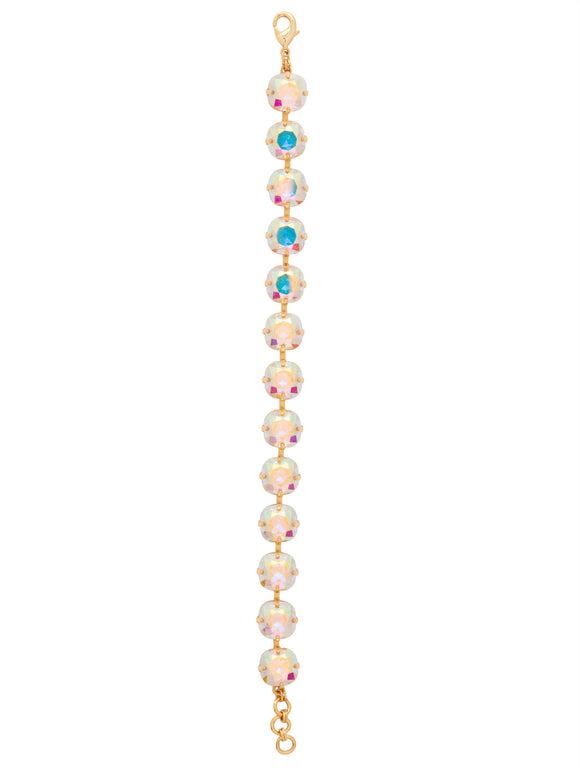 Sorrelli Crystal Aurora Borealis Halcyon Tennis Bracelet