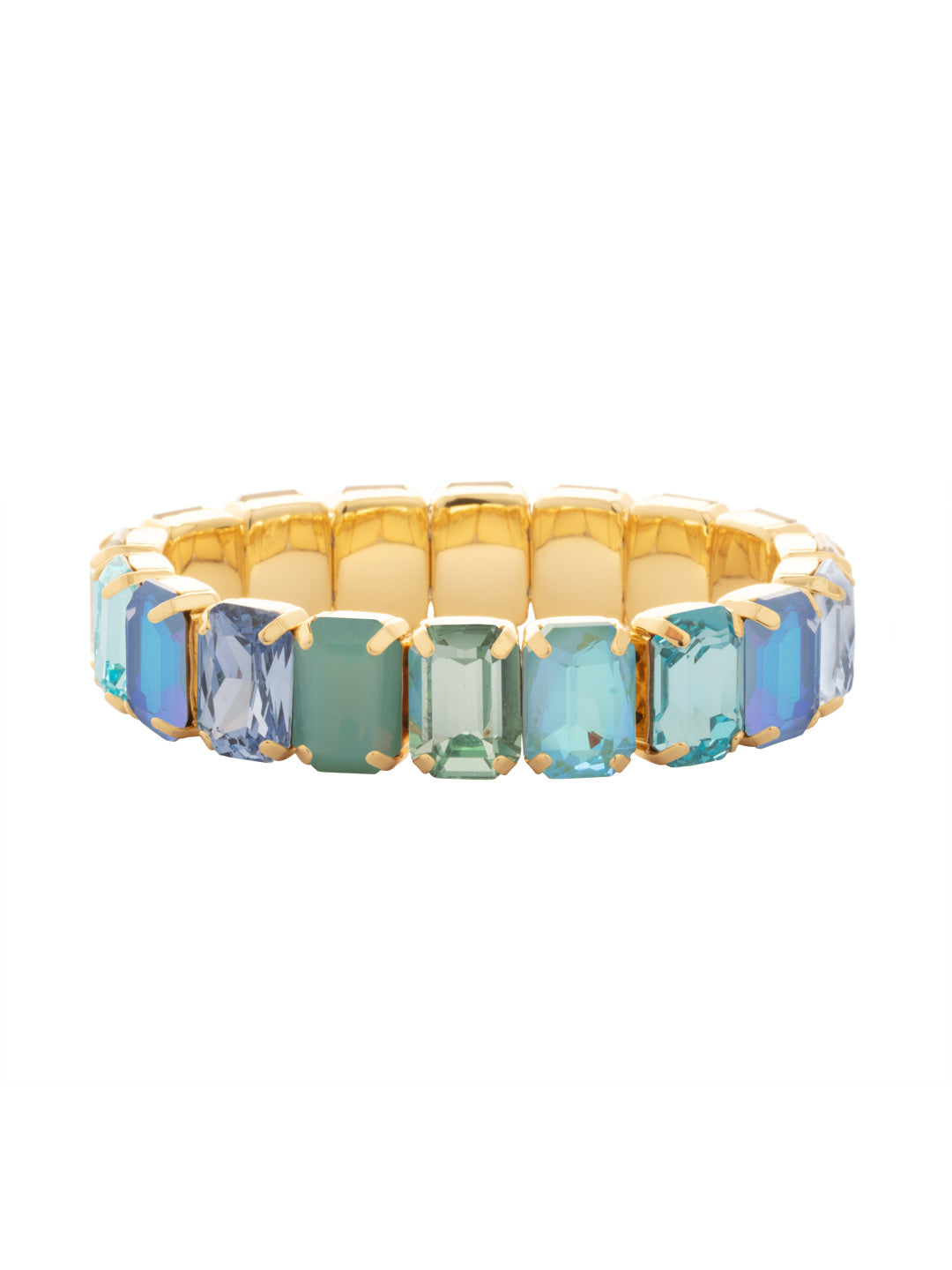 Sorrelli Ocean Everyday Emerald Stretch Bracelet