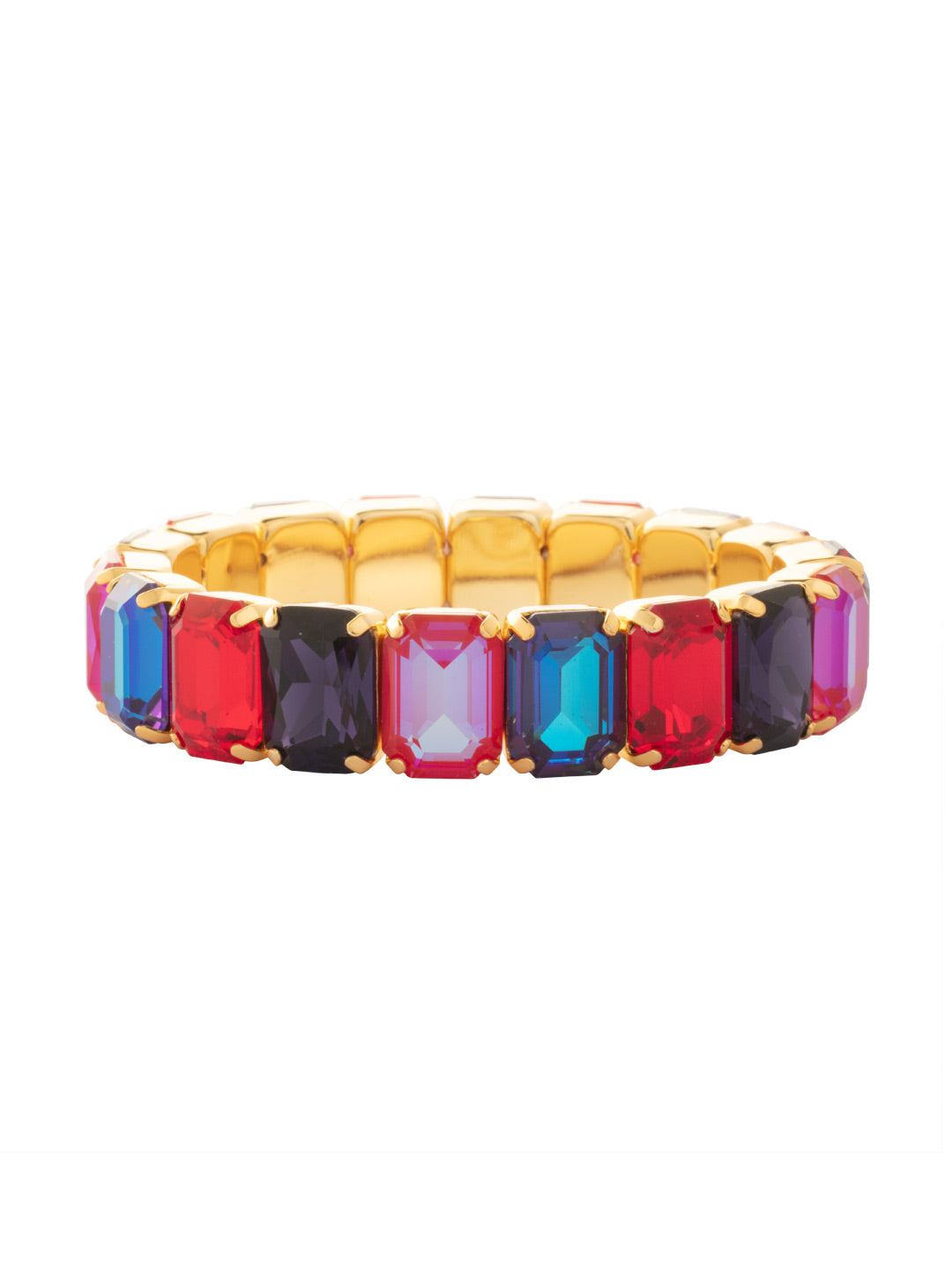Sorrelli Red Velvet Everyday Emerald Stretch Bracelet
