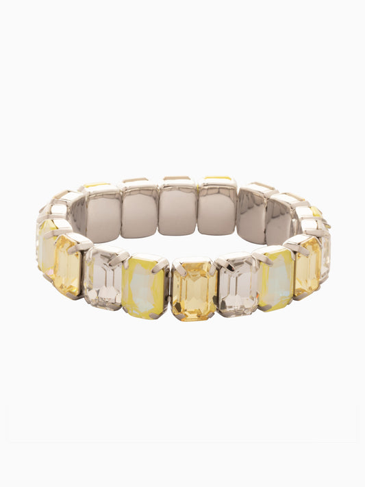 Sorrelli Lemon Zest Everyday Emerald Stretch Bracelet