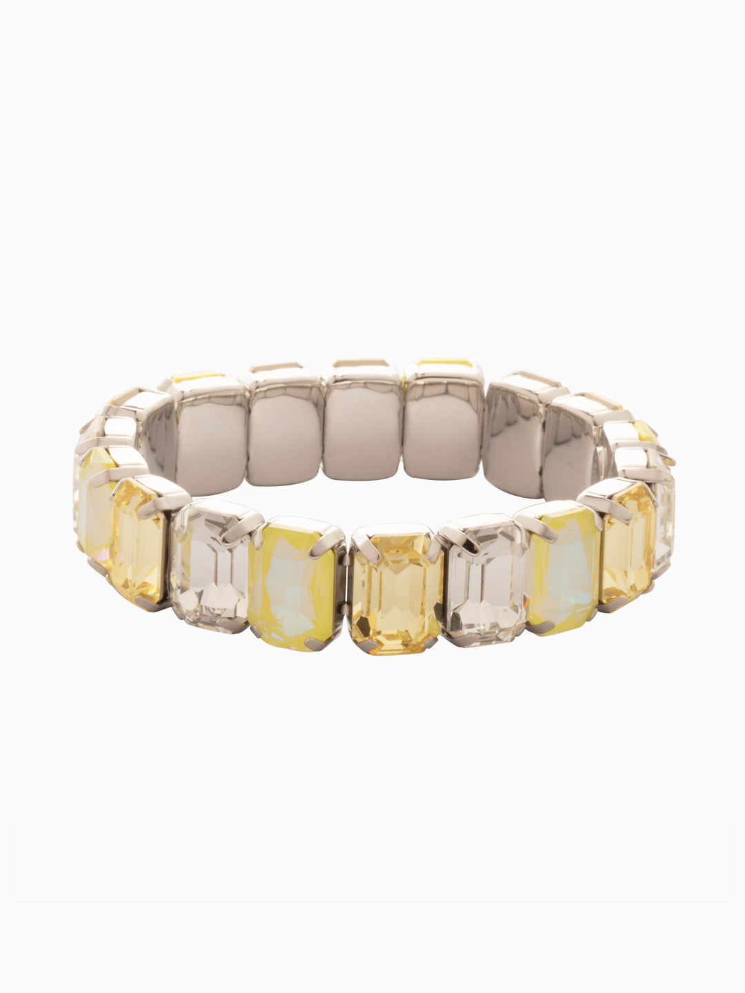 Sorrelli Lemon Zest Everyday Emerald Stretch Bracelet