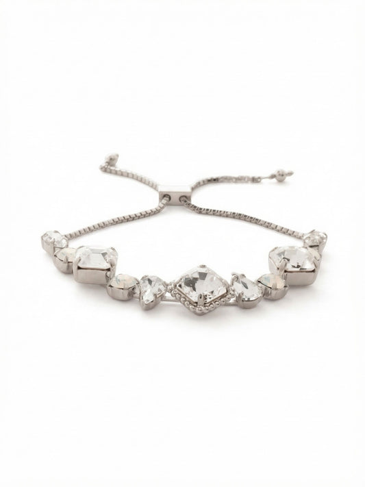 Sorrelli Crystal Lace Izzy Slider Bracelet