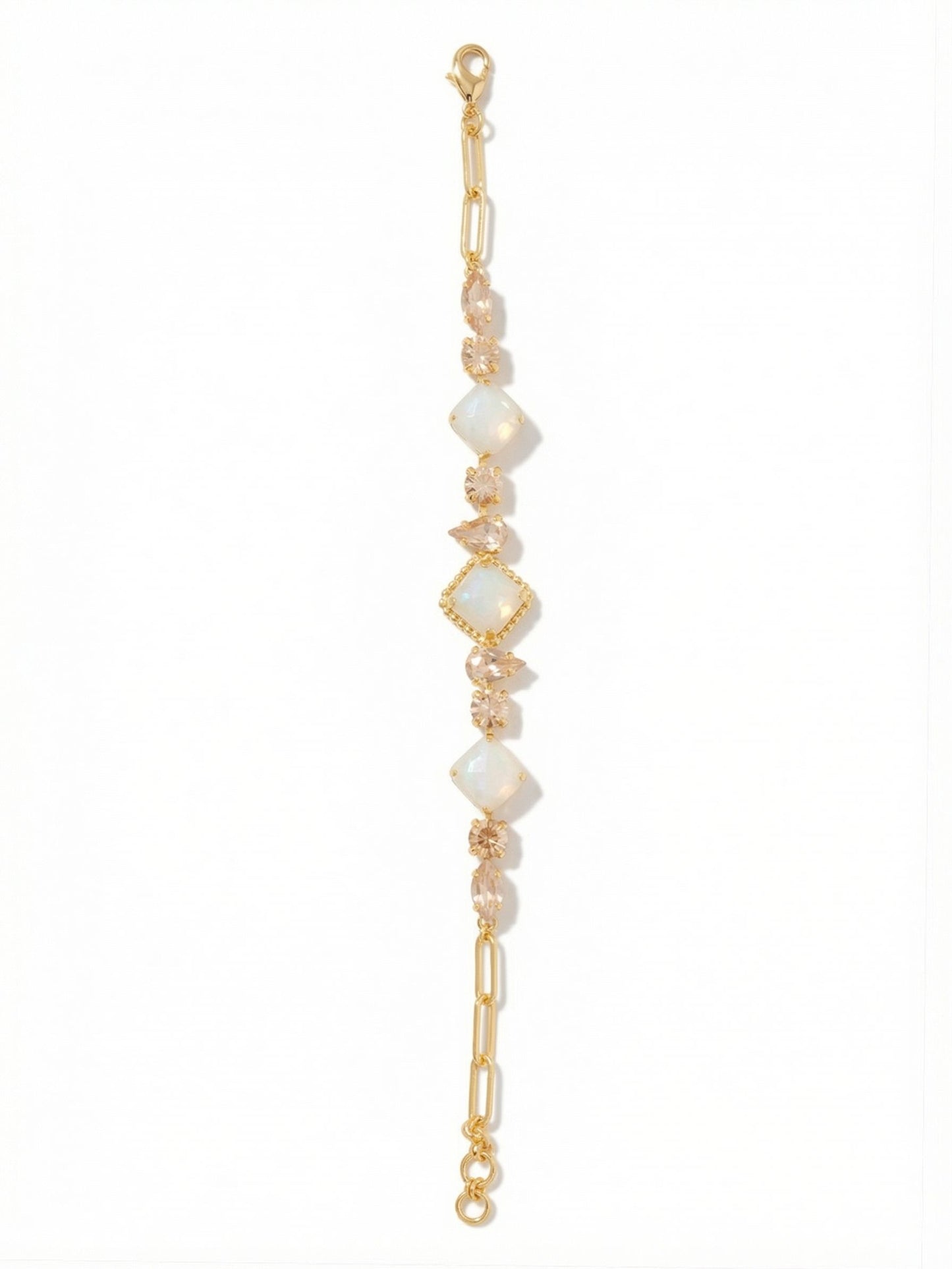 Sorrelli Golden Goddess Izzy Tennis Bracelet