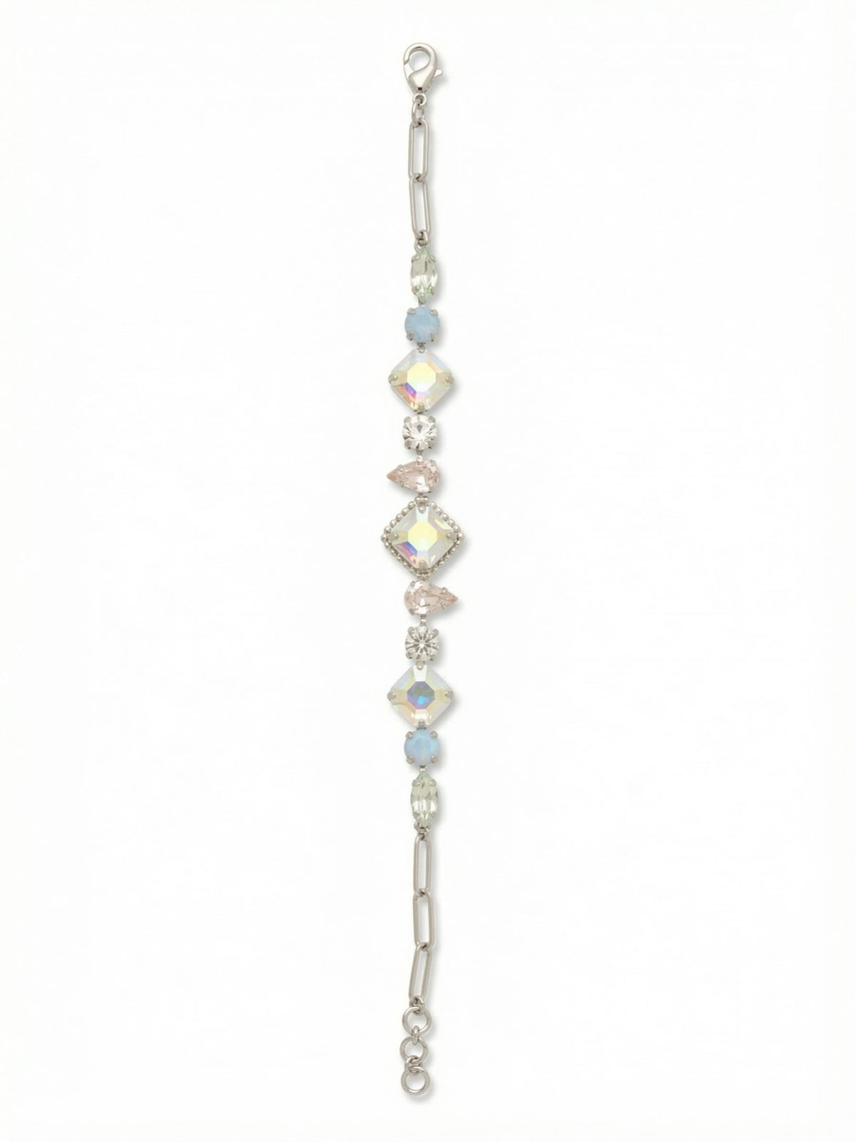 Sorrelli Rainbow Quartz Izzy Tennis Bracelet