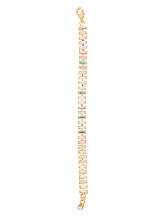 Sorrelli Crystal Aurora Borealis Bianca Tennis Bracelet