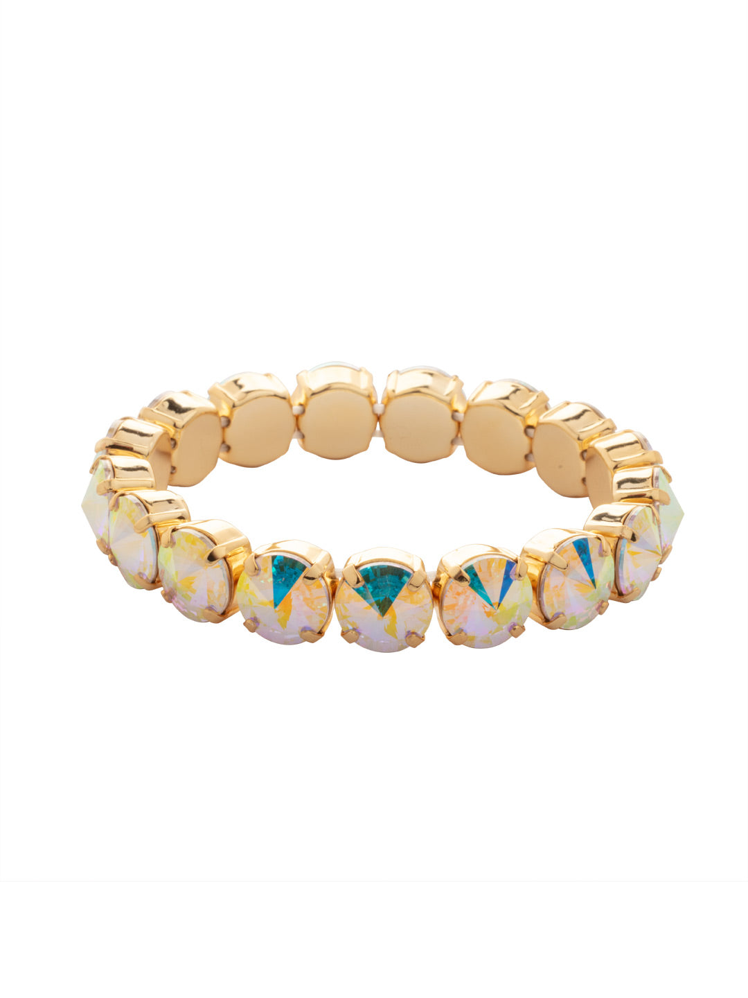 Sorrelli Crystal Aurora Borealis London Stretch Bracelet