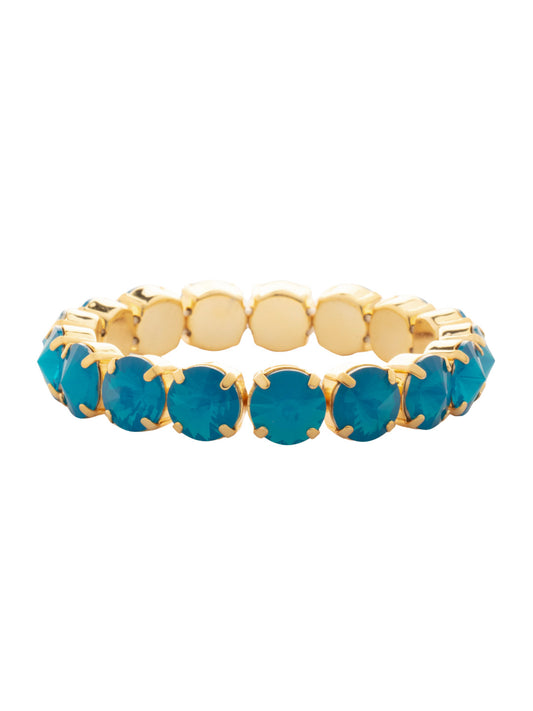 Sorrelli Caribbean Blue Opal London Stretch Bracelet