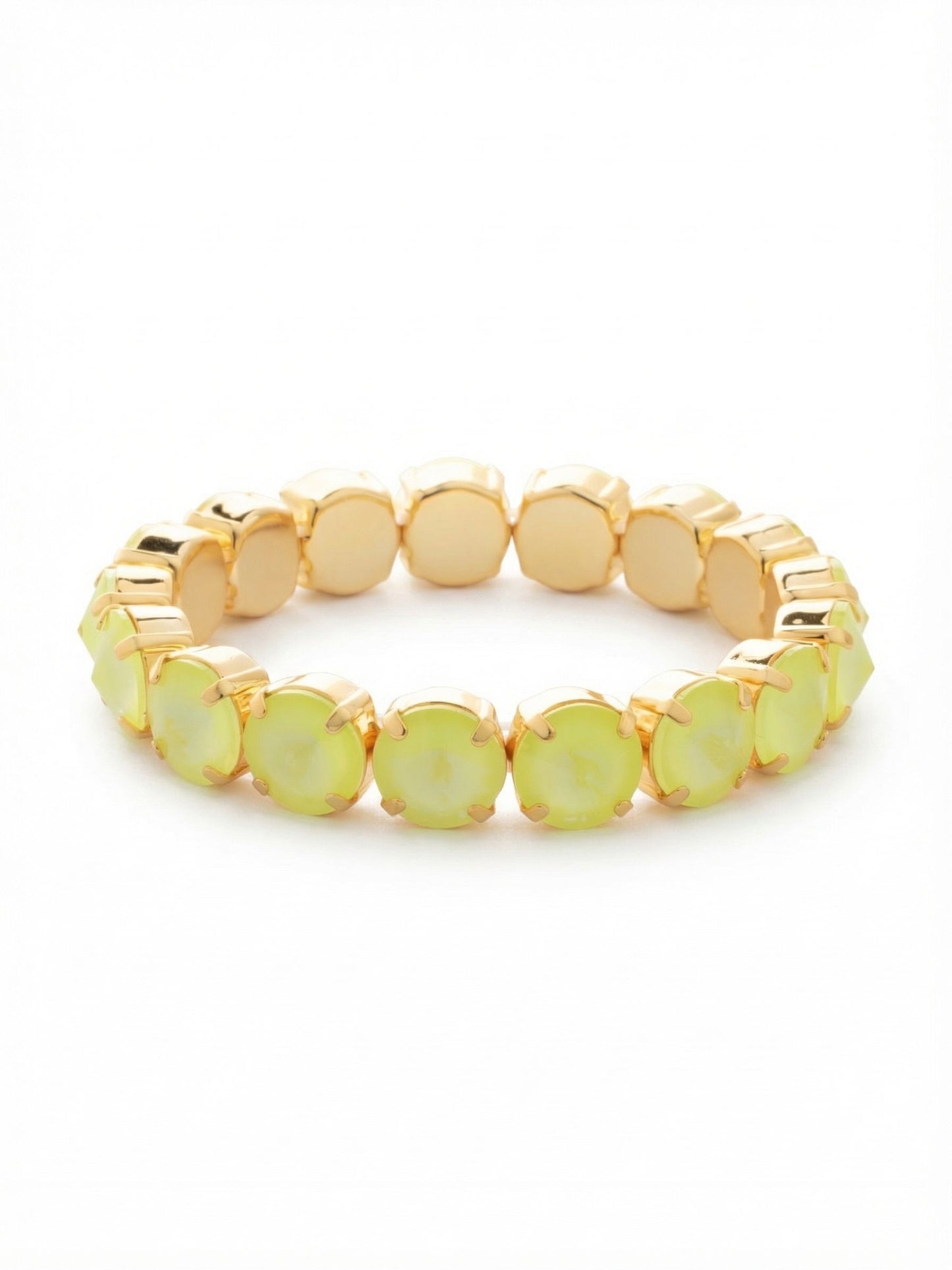 Sorrelli Electric Yellow London Stretch Bracelet