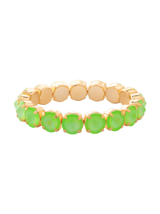 Sorrelli Electric Green London Stretch Bracelet
