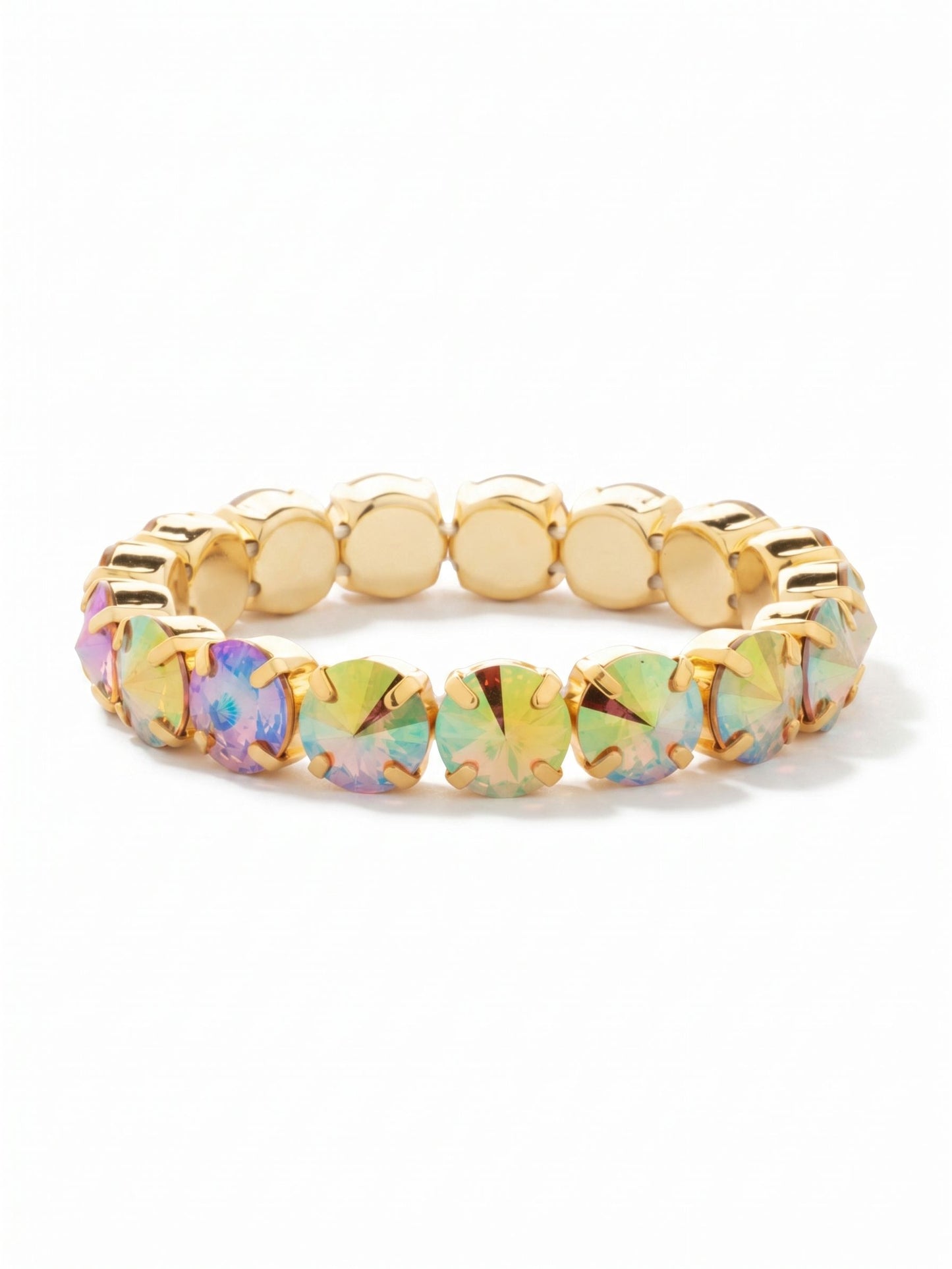 Sorrelli Light Colorado Aurora Borealis London Stretch Bracelet