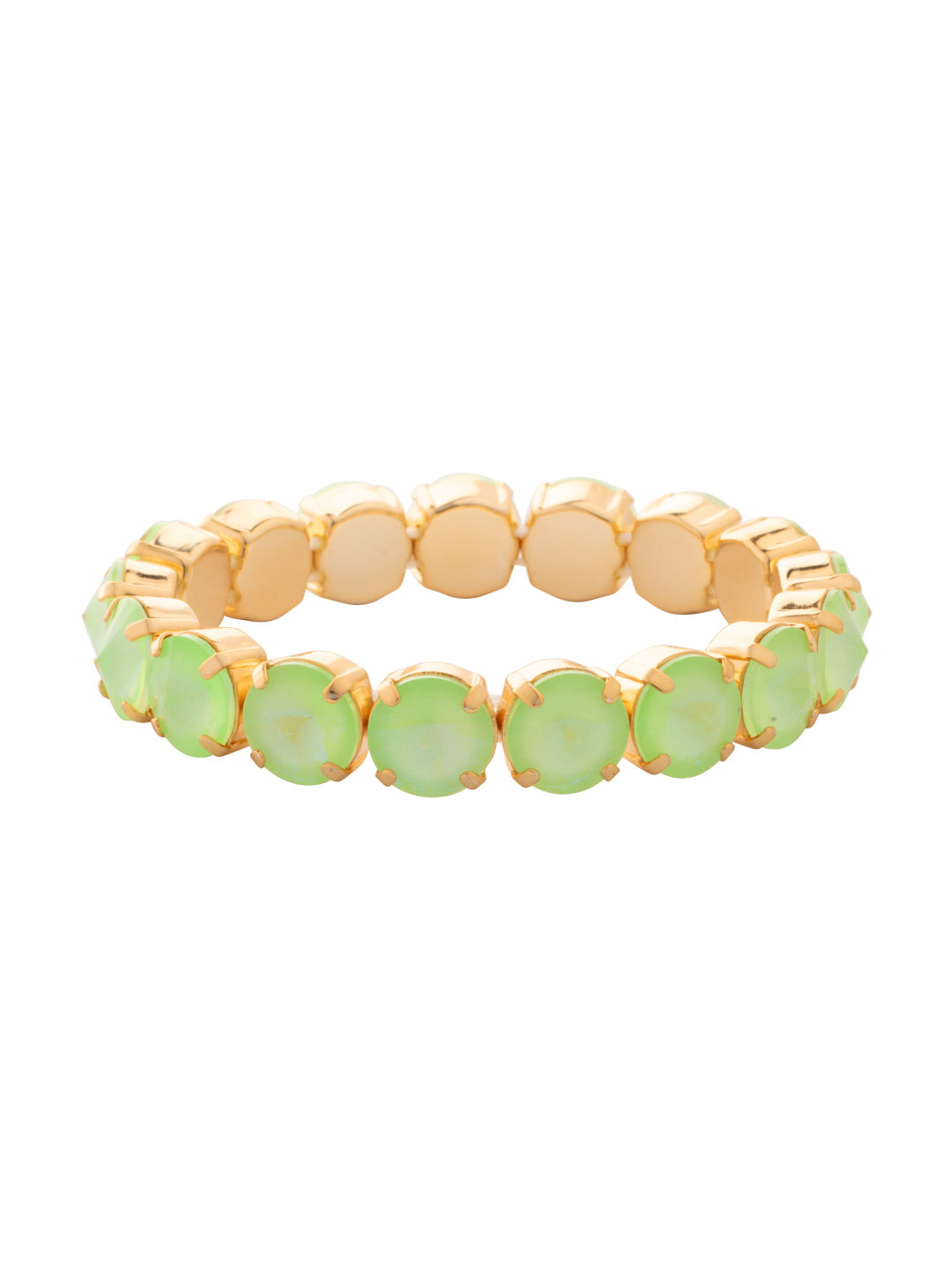 Sorrelli Lime Green Delite London Stretch Bracelet