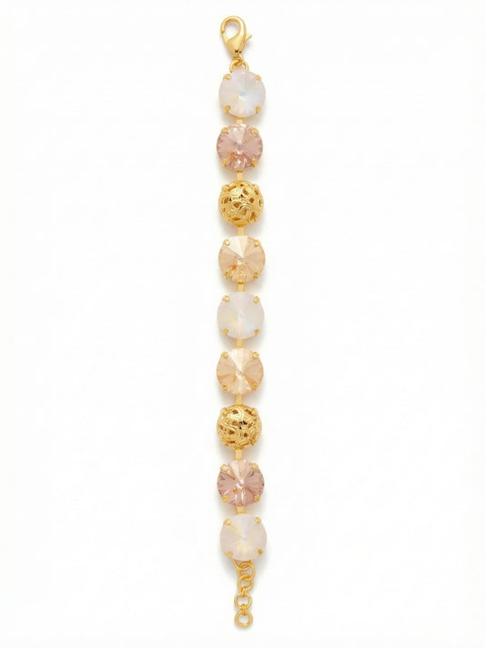 Sorrelli Golden Goddess Clementine Tennis Bracelet
