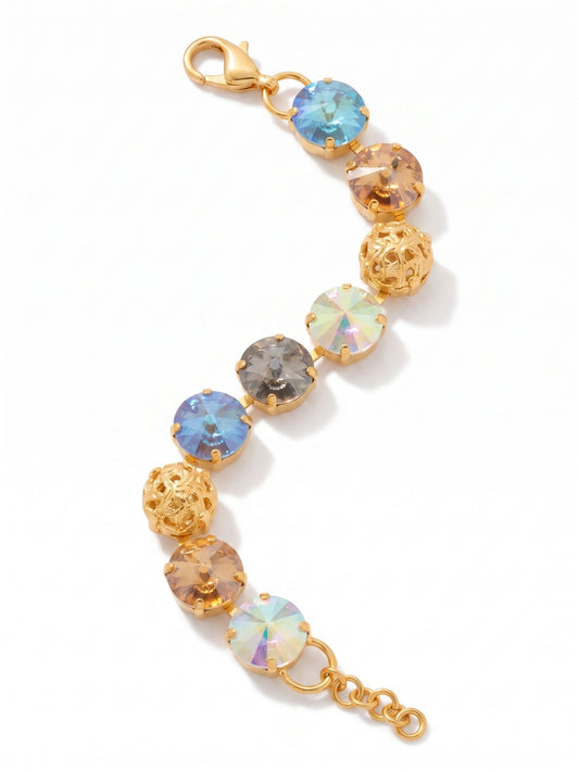 Sorrelli Honey Bourbon Clementine Tennis Bracelet