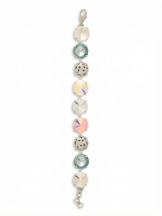Sorrelli Rainbow Quartz Clementine Tennis Bracelet