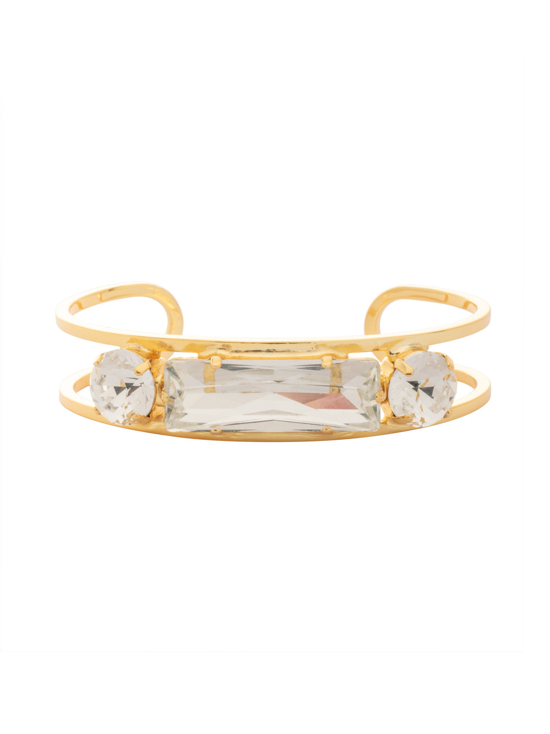 Sorrelli Crystal Effie Adjustable Cuff Bracelet