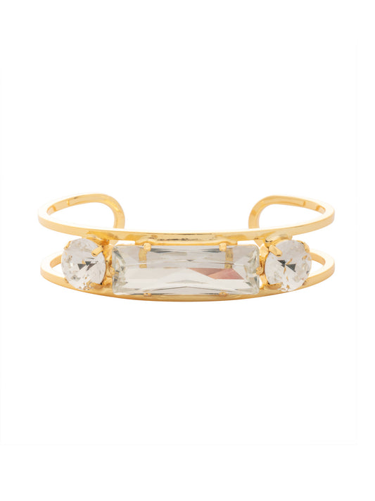 Sorrelli Crystal Effie Adjustable Cuff Bracelet