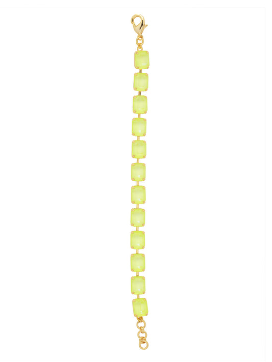 Sorrelli Electric Yellow Octavia Repeating Tennis Bracelet