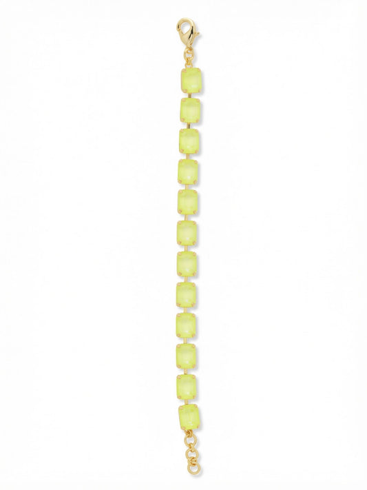 Sorrelli Electric Yellow Octavia Repeating Tennis Bracelet