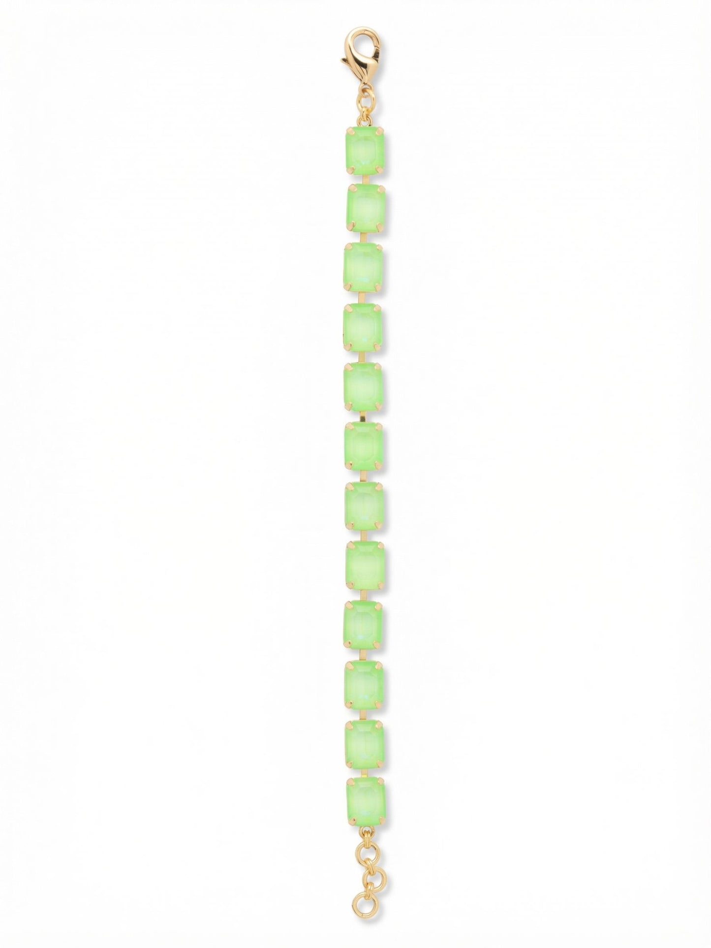 Sorrelli Electric Green Octavia Repeating Tennis Bracelet
