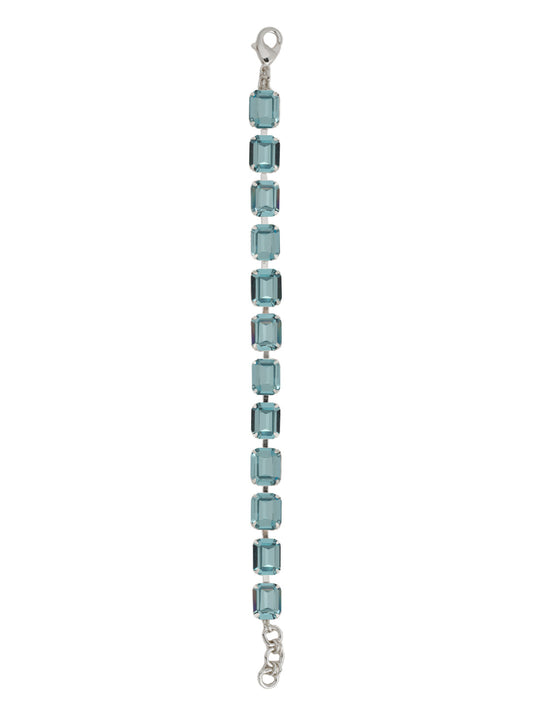 Sorrelli Aquamarine Octavia Repeating Tennis Bracelet